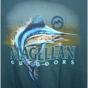 Magellan Outdoors Men's Crew Neck Short Sleeve Sailfish T-Shirt Legion Blue XL